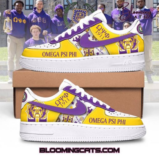 Omega Psi Phi Limited Edition Air Force 1 Sneaker