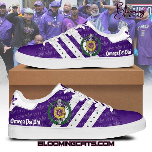 Omega Psi Phi Limited Edition Stan Smith Shoes