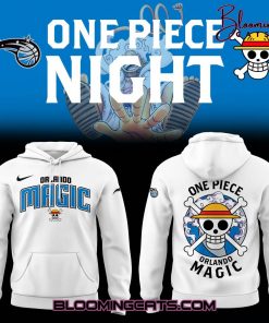 Orlando Magic x One Piece Limited Edition White Hoodie