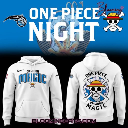 Orlando Magic x One Piece Limited Edition White Hoodie