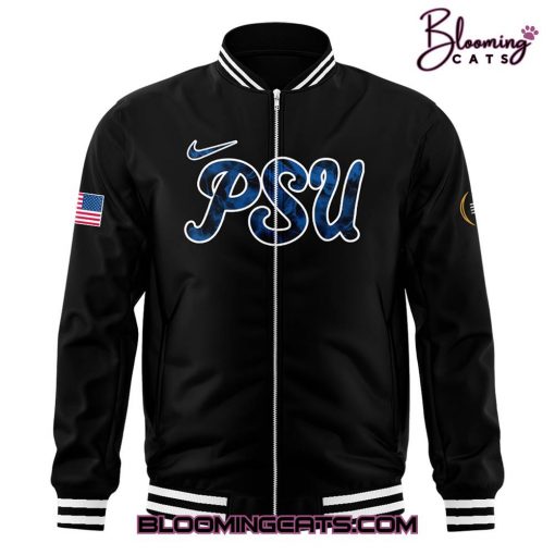 Penn State Nittany Lions New Limited Edition Black Bomber Jacket