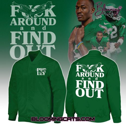 Philadelphia Eagles x Fuck Around and Find Out Bomber Jacket