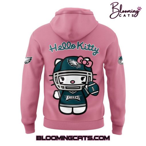 Philadelphia Eagles x Hello Kitty Limited Edition Pink Hoodie