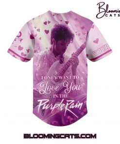 Prince Purple Rain Limited Edition Baseball Jersey