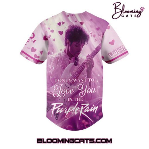 Prince “Purple Rain” Limited Edition Baseball Jersey