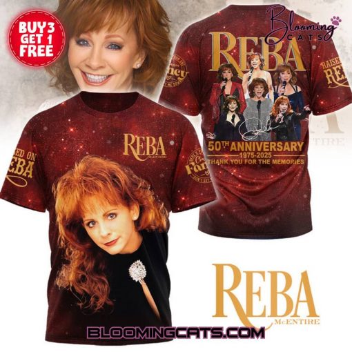 Reba McEntire 50th Anniversary Limited Edition Shirt