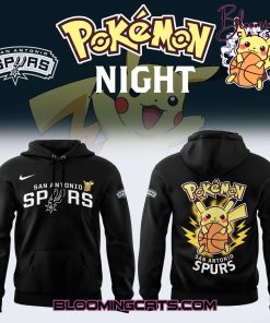 San Antonio Spurs x Pokemon Night 2025 Limited Edition Hoodie