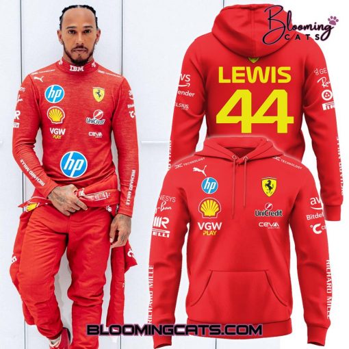 Scuderia Ferrari F1 Racing Lewis Hamilton Hoodie