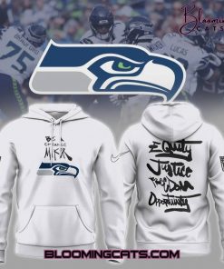 Seattle Seahawks Be A Change Maker NFL Grey Hoodie