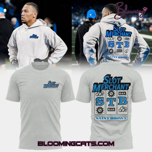 Slot Merchant x Detroit Lions Limited Edition Grey Tee