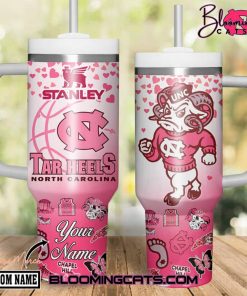 Tar Heels North Carolina Valentine Day’s Stanley Tumbler