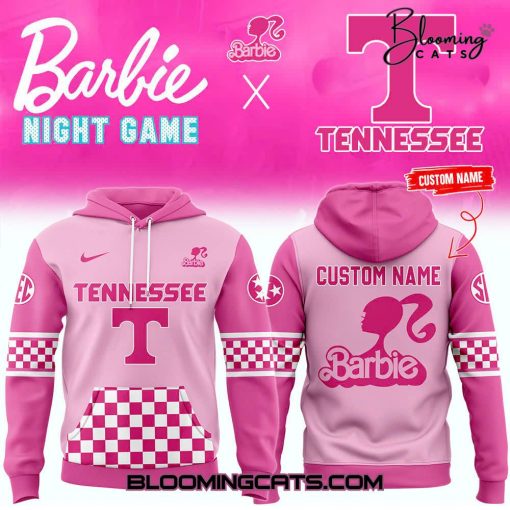 Tennessee Volunteers x Barbie Night Game Personalized Pink Hoodie