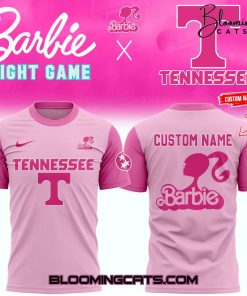 Tennessee Volunteers x Barbie Night Game Personalized Pink Tee