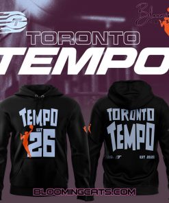 Toronto Tempo Limited Edition 2025 Black Hoodie