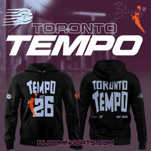 Toronto Tempo Limited Edition 2025 Black Hoodie