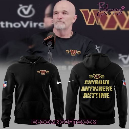 Washington Commanders x Dan Quinn Limited Edition Black Hoodie