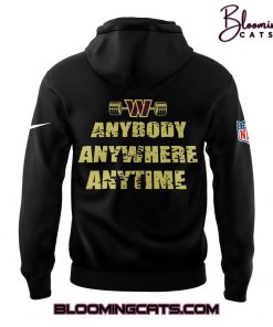 Washington Commanders x Dan Quinn Limited Edition Black Hoodie