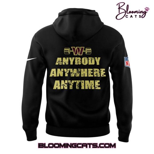 Washington Commanders x Dan Quinn Limited Edition Black Hoodie