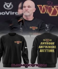 Washington Commanders x Dan Quinn Limited Edition Black Sweatshirt