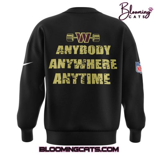 Washington Commanders x Dan Quinn Limited Edition Black Sweatshirt