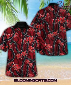 AC/DC 50th Anniversary Limited Edition Hawaiian Shirt