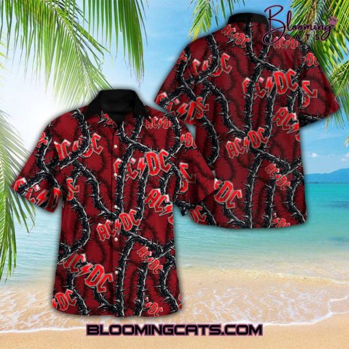 AC/DC 50th Anniversary Limited Edition Hawaiian Shirt