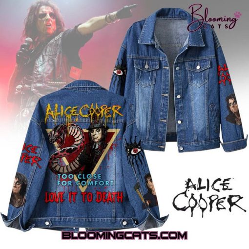 Alice Cooper x Love It To Death Denim Jacket