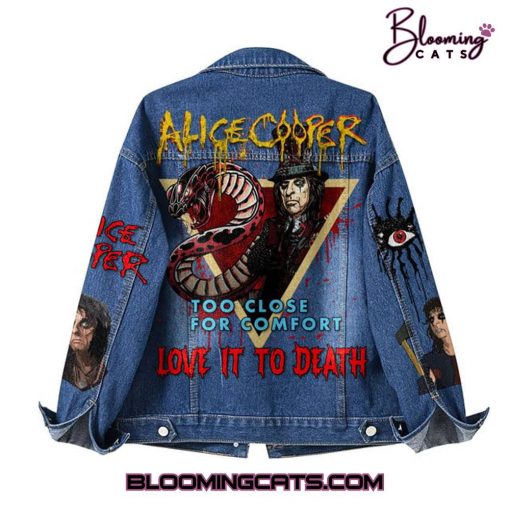 Alice Cooper x Love It To Death Denim Jacket