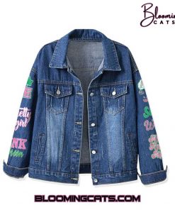 Alpha Kappa Alpha “By Culture and By Merit” Denim Jacket