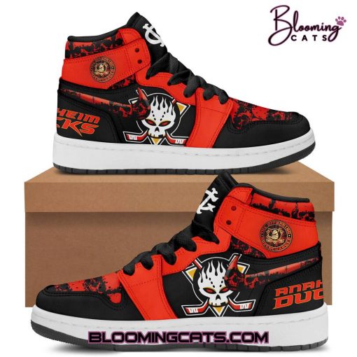 Anaheim Ducks “Come Out & Play Night” Air Jordan 1 Sneaker