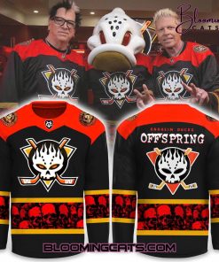 Anaheim Ducks x Off Spring Limited Edition Hockey Jersey