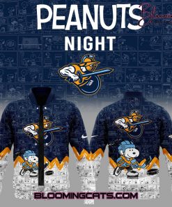 Atlanta Gladiators x Pirates Anniversary of Peanuts Baseball Jacket