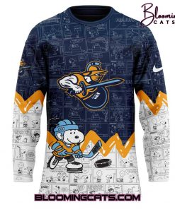 Atlanta Gladiators x Pirates Anniversary of Peanuts Hockey Jersey