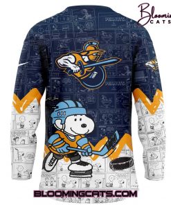 Atlanta Gladiators x Pirates Anniversary of Peanuts Hockey Jersey