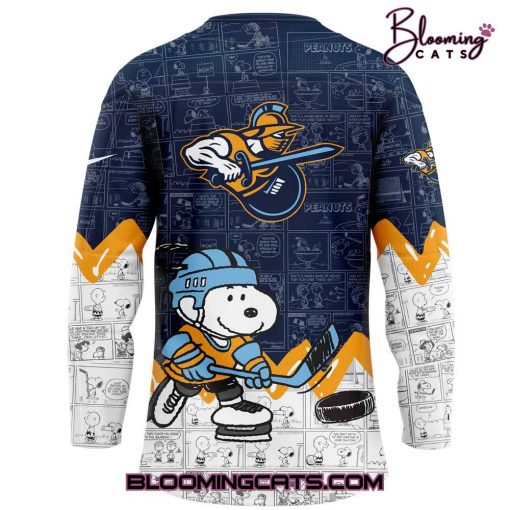 Atlanta Gladiators x Pirates Anniversary of Peanuts Hockey Jersey