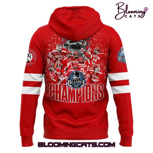 BU Men’s Hockey x Beanpot MVP Champions 2025 Hoodie