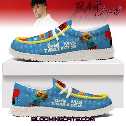 Bad Bunny “Debí Tirar Más Fotos” Limited Edition Hey Dude Shoes