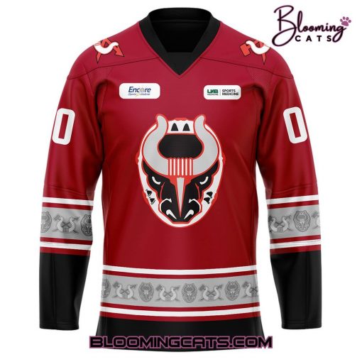 Birmingham Bulls Hockey 2025 Limited Edition Red Jersey