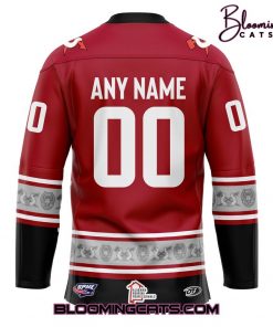 Birmingham Bulls Hockey 2025 Limited Edition Red Jersey