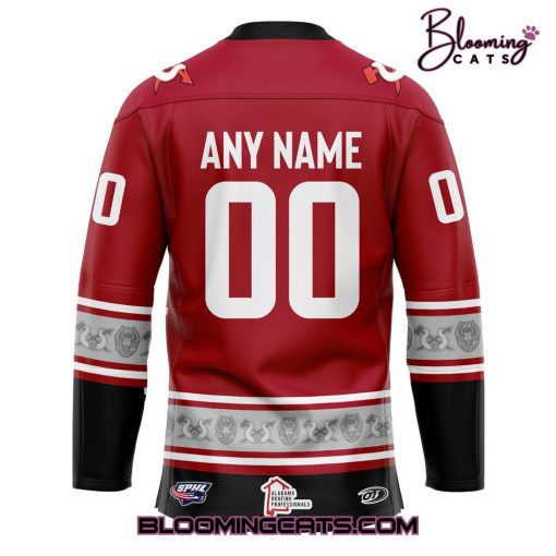 Birmingham Bulls Hockey 2025 Limited Edition Red Jersey