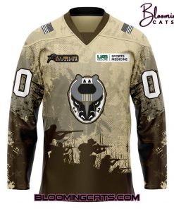 Birmingham Bulls Military Night 2025 Hockey Jersey