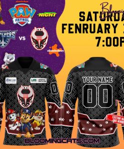 Birmingham Bulls x Paw Patrol Night & Weiner Dog Race 2025 Jersey