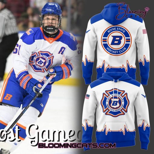 Boise State Hockey x Salute To First Responders Limited Edition Hoodie