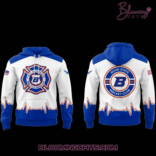 Boise State Hockey x Salute To First Responders Limited Edition Hoodie