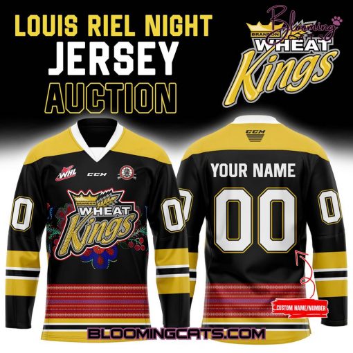 Brandon Wheat Kings “Louis Riel Night” Limited Edition Jersey