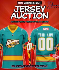 Buffalo Bandits “Marval Supper Hero Night” 2025 Limited Edition Jersey