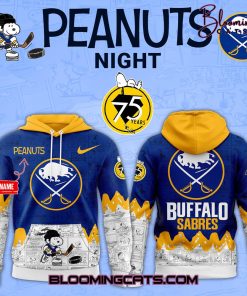 Buffalo Sabres 75th Anniversary of Peanuts Hoodie