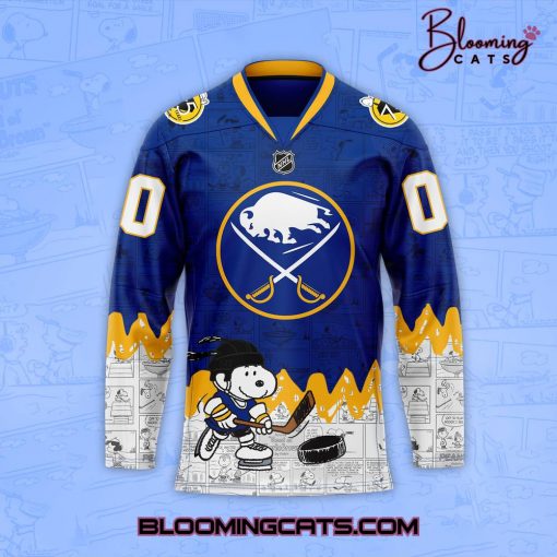 Buffalo Sabres 75th Anniversary of Peanuts Jersey