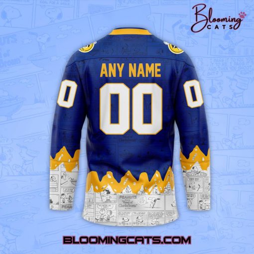 Buffalo Sabres 75th Anniversary of Peanuts Jersey