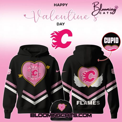 Calgary Flames x Valentine “Game Day” 2025 Limited Edition Hoodie